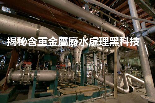 揭秘含重金屬廢水處理黑科技！如何化腐朽為神奇？